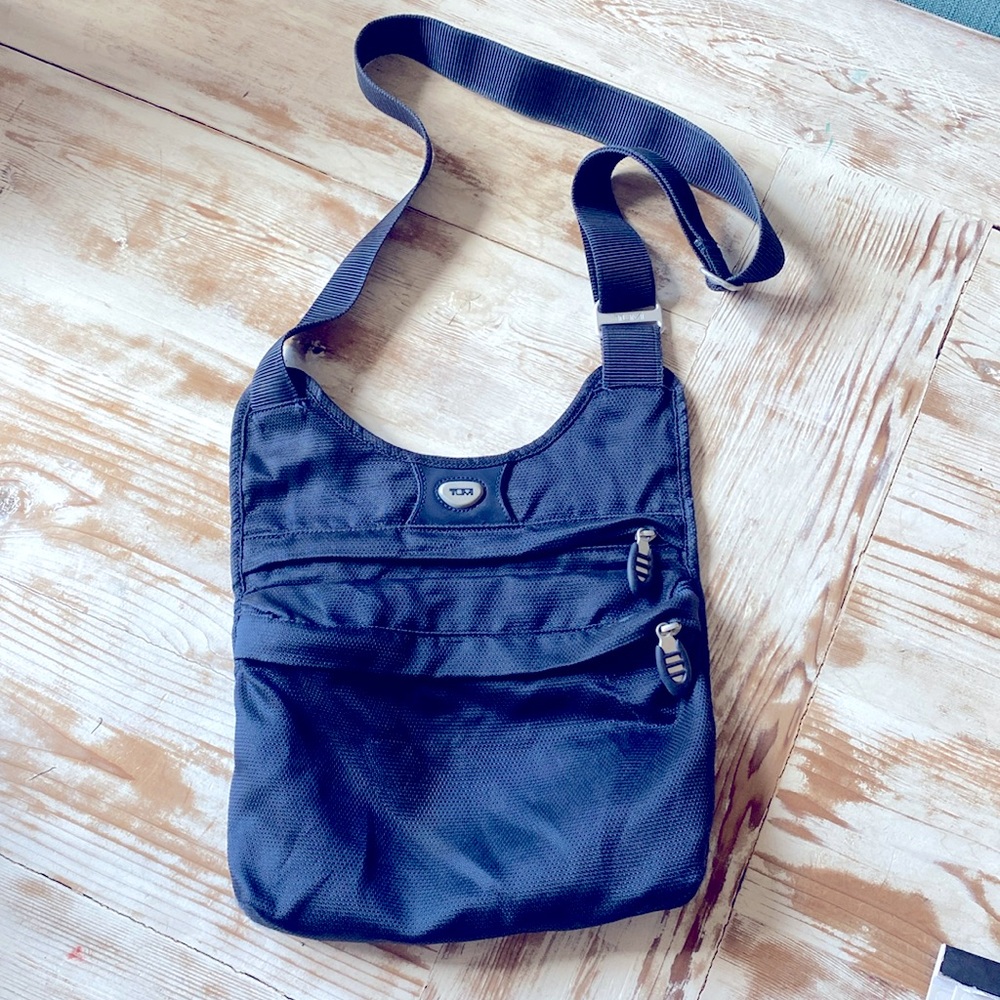 Blue Tumi Crossbody